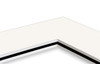 Essentials White Core - Double Mat