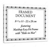 Blank Certificate for fit 822246 - 