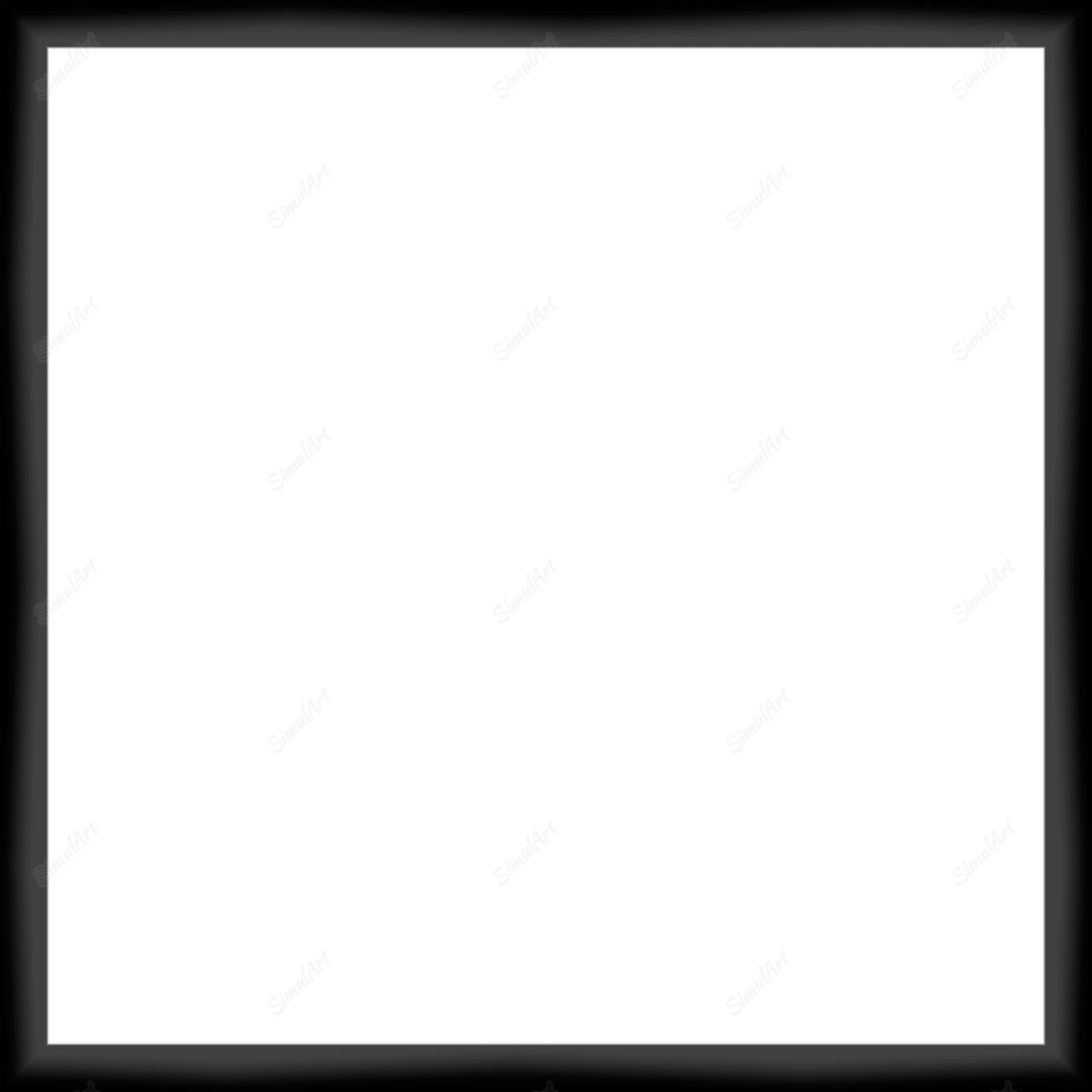 Custom Frames 1078196 - Moulding MS7300K   3/4" Black Cube 