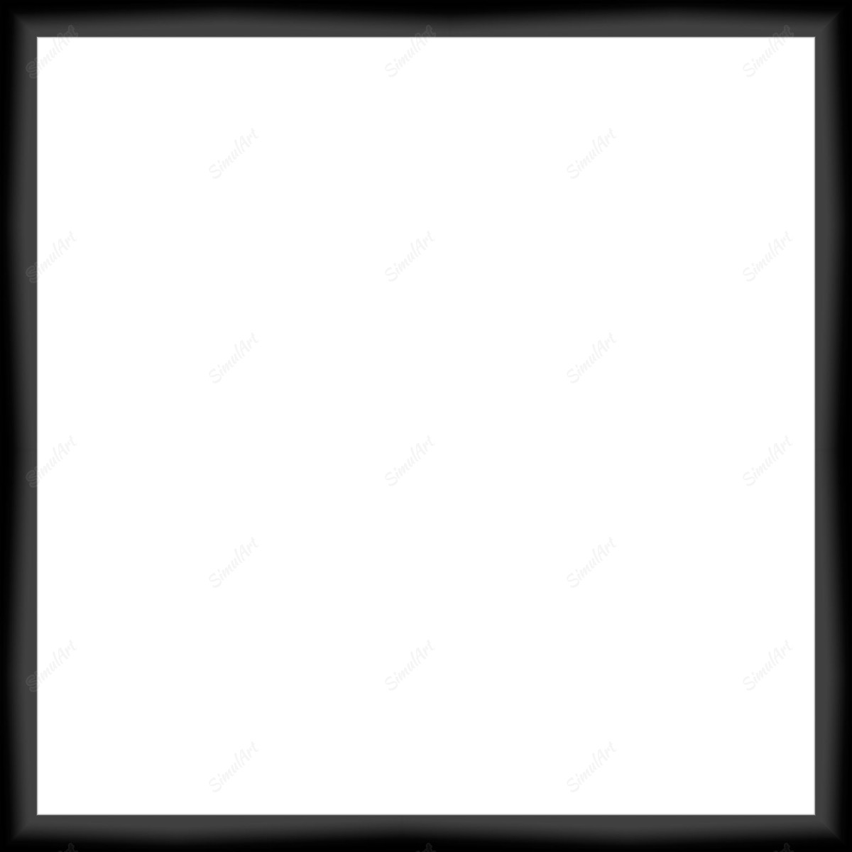 Custom Frames 1078789 - Moulding MS7300K   3/4" Black Cube 