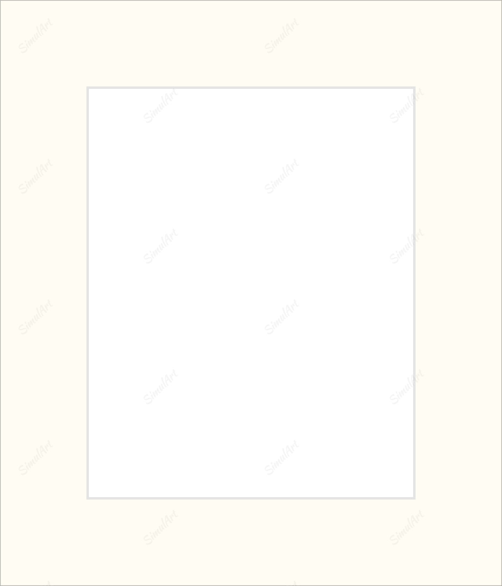 Mat Only 1084100 - Mat Essentials White Core Polar White 