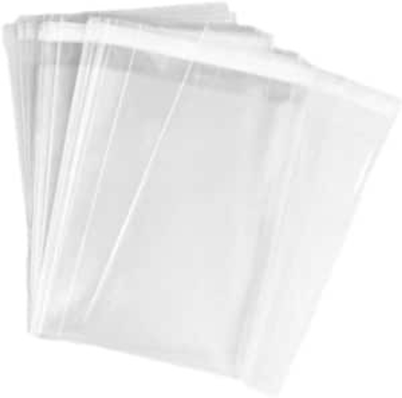 8 7/16 x 11 Clear Polybags (Surplus Sale) Pak of 100