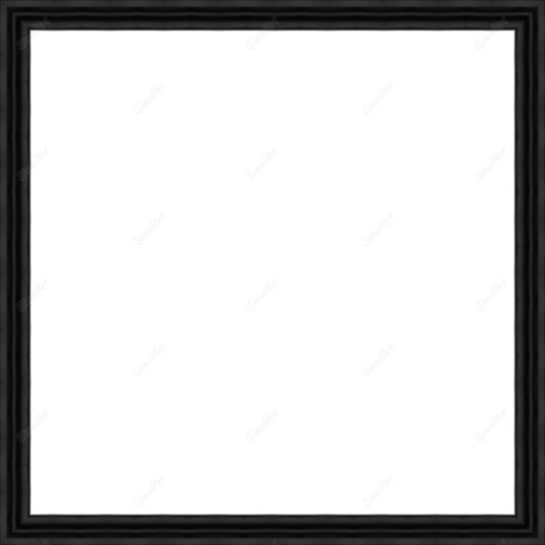 Empty frame for canvas or panel 1081210 - Moulding 7900  Small Black Step Float Frame 
