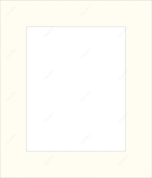 Mat Only 1082322 - Mat Essentials White Core Polar White 