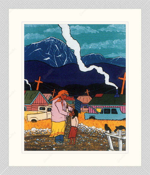 For You, Grandma 1082558 - Moulding  Mat Essentials White Core Polar White Mat 2 Essentials White Core Polar White Regular Glass Glass Manila Board (Max 32x40) Back 