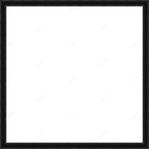 Empty frame for canvas or panel 816258 - Moulding 7900  Small Black Step Float Frame 
