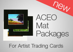 Art Card Editions and Originals mats for Artists