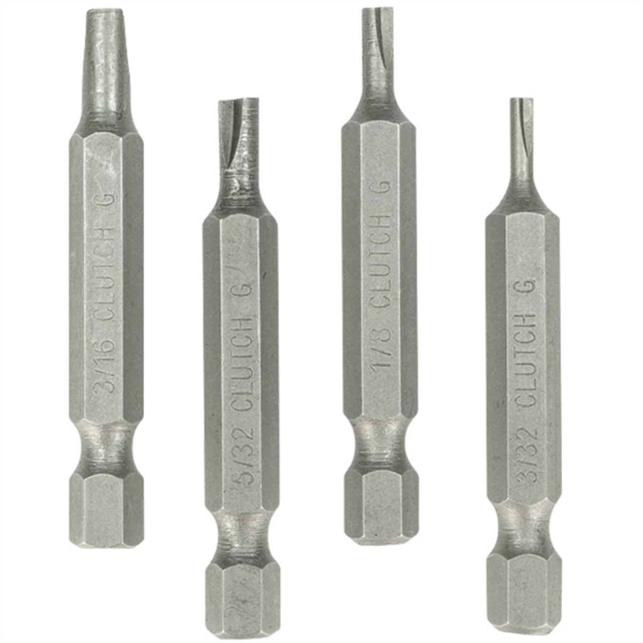 Clutch Head Screw Bits