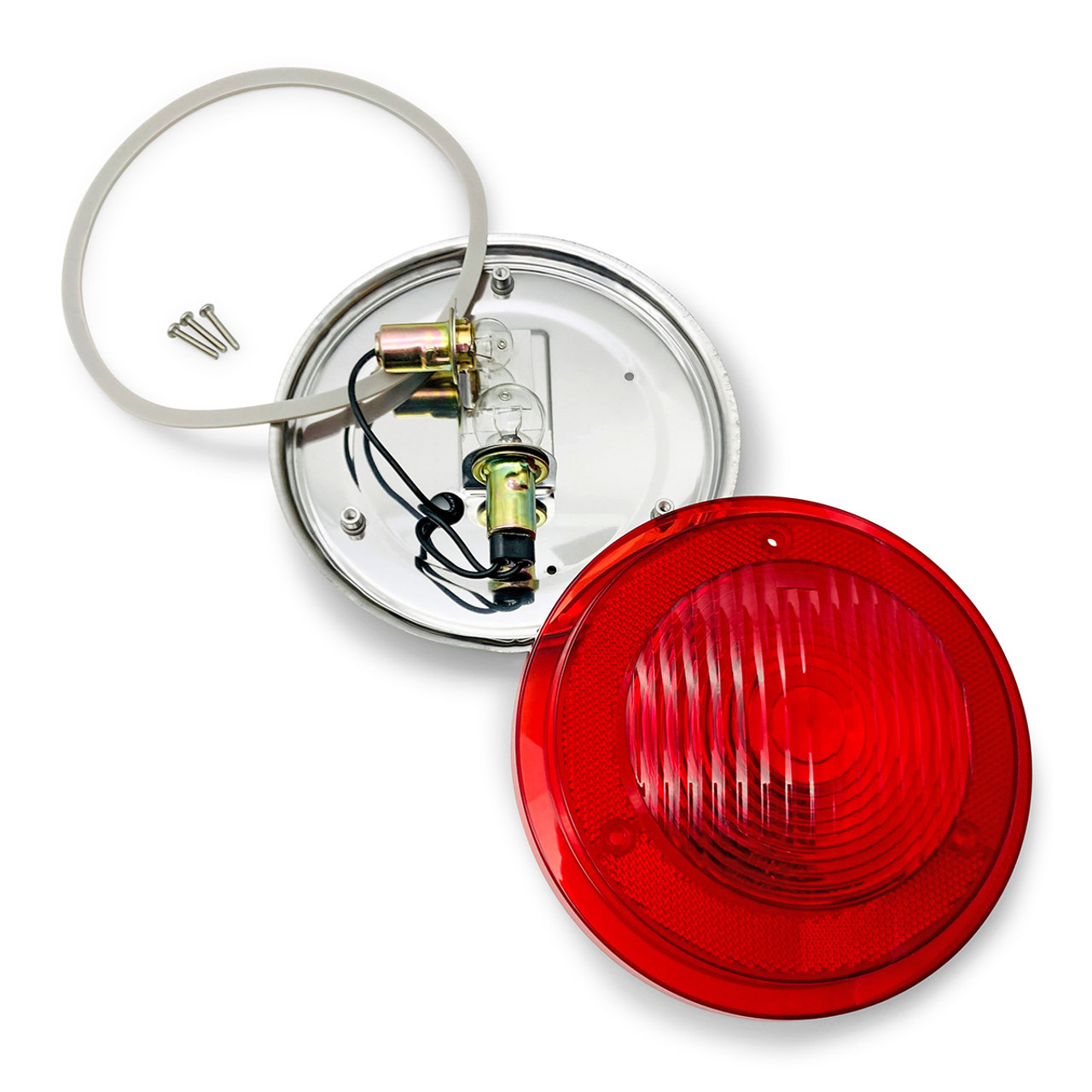 Trail Lite No.99 Complete Taillight Assembly - 2-Bulb