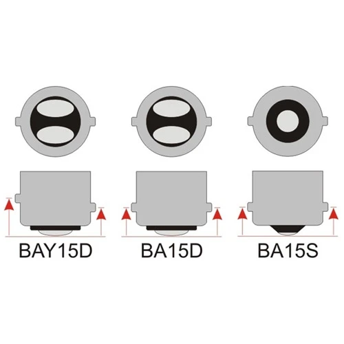 BA15S Socket with Bracket
