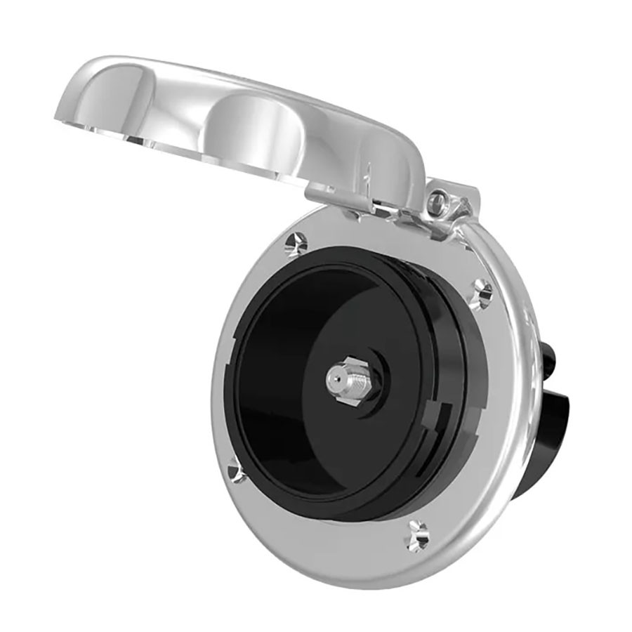 Furrion Cable TV Inlet Stainless Steel