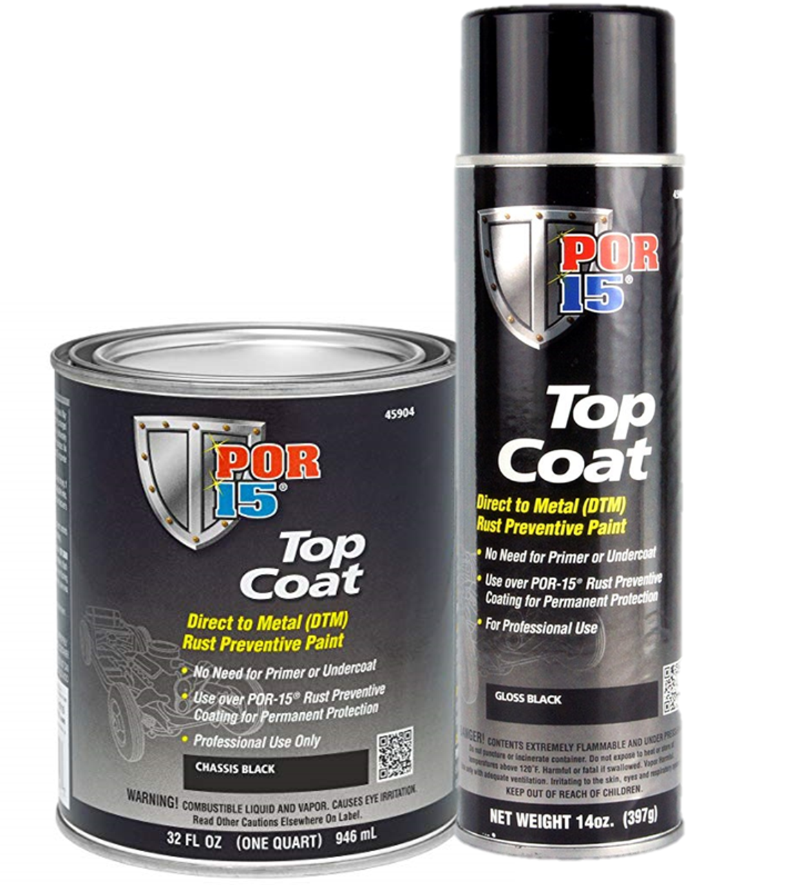 POR-15® Top Coat  Direct to Metal (DTM) Paint