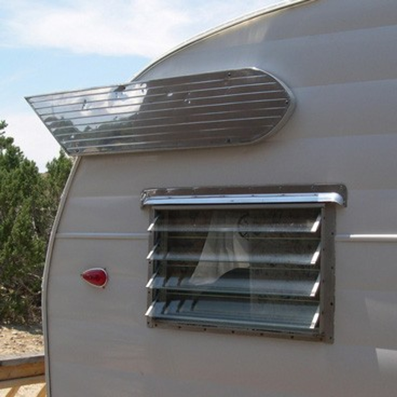 Jalousie Window Bottom Seal by the Foot Gray Silicone