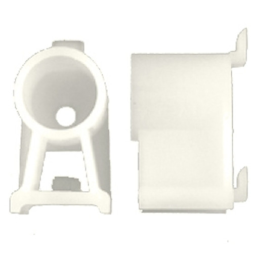 Nylon Torque Bar Bearing - Side Mount with Clips on Back - Phillips