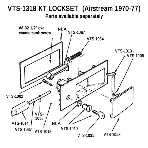 Locking Ball and Spring for KT Lock