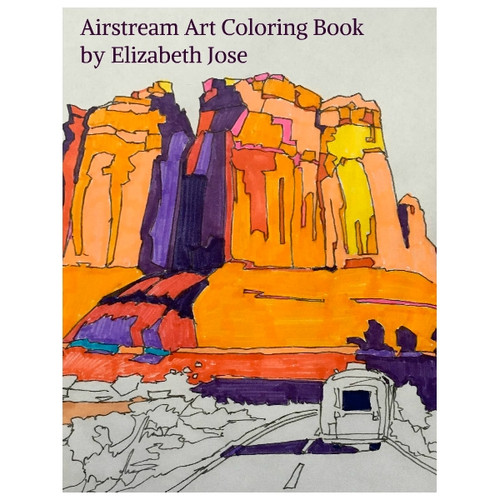 Airstream Art Coloring Book
