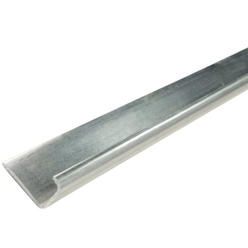 J Rail for Roof Edge Gutters - Soft Aluminum