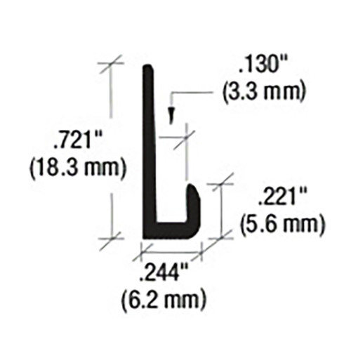 Lexan Rockguard Edge Trim Set