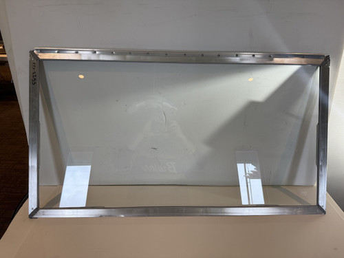 NEW BLEM Airstream Front Flat Glass & Sash (1975-85)