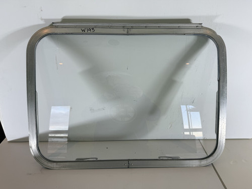 W193 Airstream Window (1975+) - Curved 30-1/2"W x 22"H