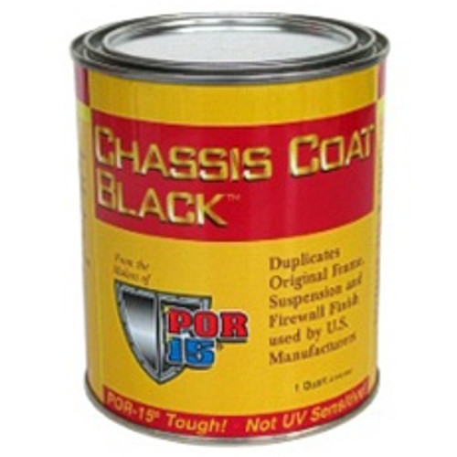 Back in Stock ! Spray Paints Top Coat Chassis Black & Gloss Black - POR 15