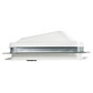 14" Galvanized Vent with White Plastic Dome
