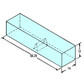 58-1/4" x 14" x 12" Fresh Water Tank