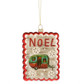 Noel Vintage Trailer Ornament