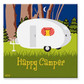 Happy Camper Square Magnet