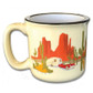 Desert Dreamin' Durable Ceramic Vintage Camping Mug