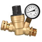 Adjustable Water Regulator W/Gauge