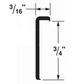 Counter Edge Molding - Polished - 94" Long