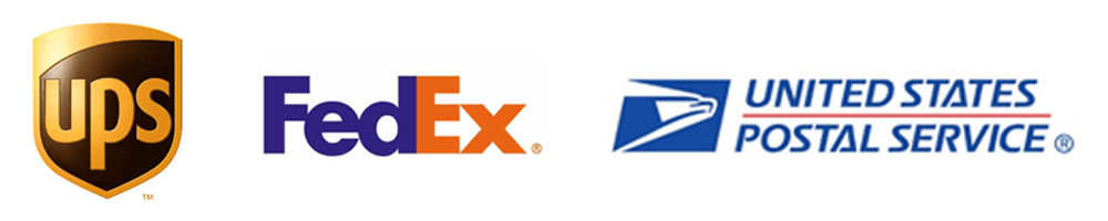 Shipping Policy Page Banner UPS FedEx USPS