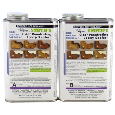Smiths Clear Penetrating Epoxy Sealer - Cold Weather Formula