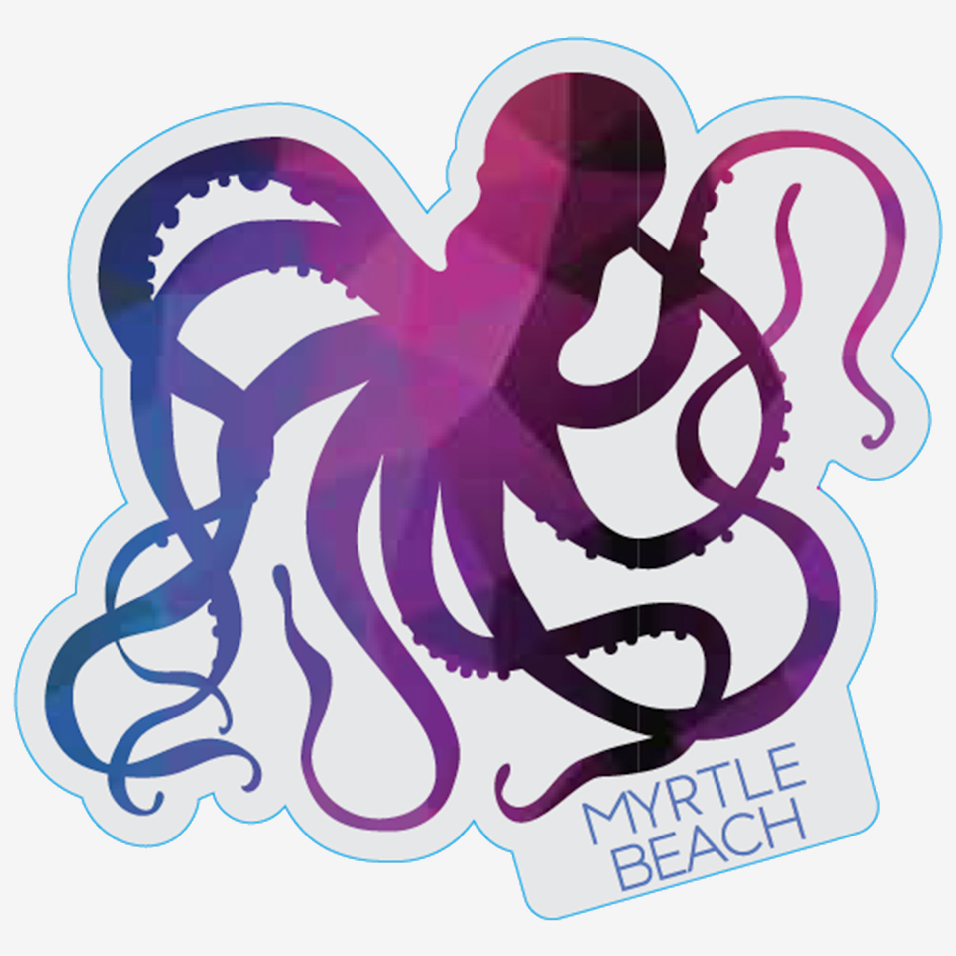 Sticker Octopus - Eagles Beachwear