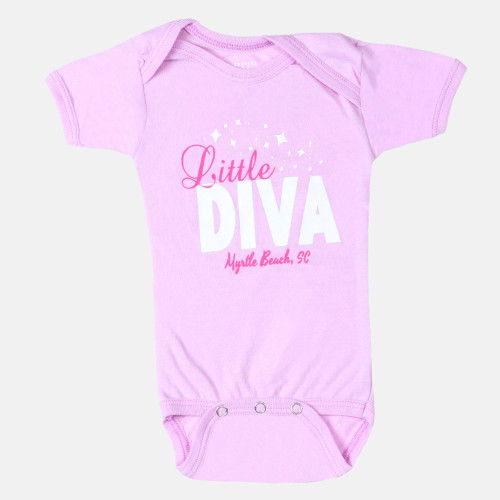 Onesie Little Diva Lavender