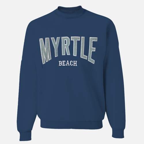 Fuzzy MB Ensign Blue Crewneck