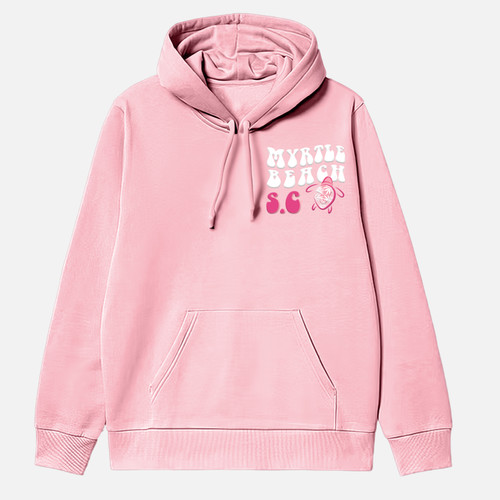 Puff Turtle Pink Lilly Hoodie