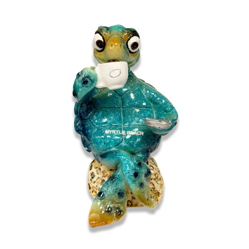 Figurine- coffee turtle
