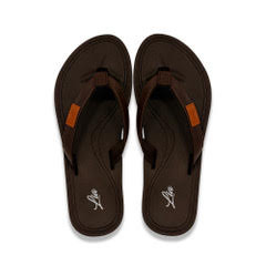 Ladies Brown  flip flop