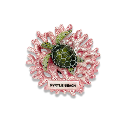 Magnet- ' turtle on corals'