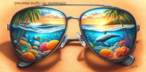 'Shade makers' beach towel