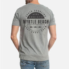 Men's-H.Grey- 'Tuna trio' Tee