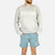 Men's Oatmeal Embroidered Crewneck