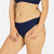 Navy Banded High Waist Bottoms