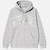 Embroidered MB Heather Light Grey Hoodie