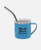 Shot glass-stainless steal with lid and a straw