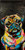 'Full color pug' beach towel