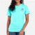 Women's -H.island Blue- 'Ocean turtle' tee
