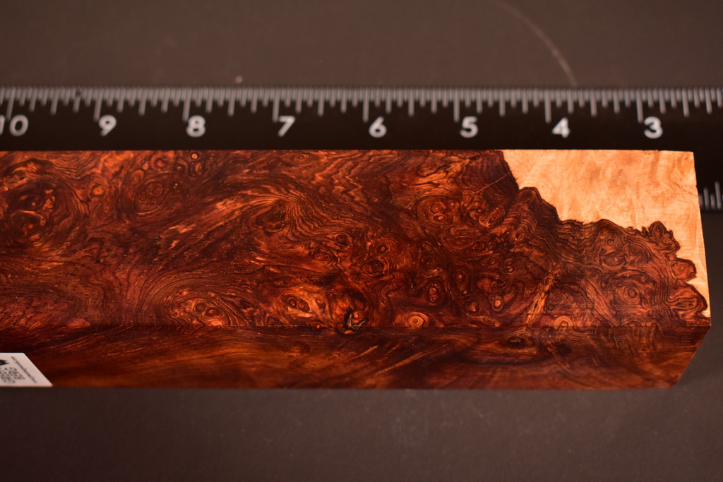 Honduras Rosewood Burl 66 (1.75 x 1.75 x 8 - 10.5)